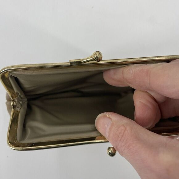 Tan Sac Strapless Small Purse "Tan" Faux Leather Sophisticated Elegant - Picture 9 of 16